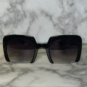 Accessories | 2 Pairs Black Cut Off Bottomless Sunglasses 